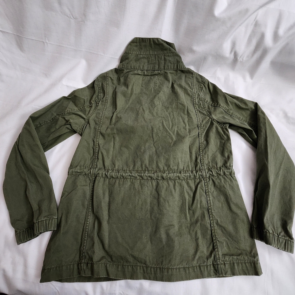 Old Navy Twill Field Jacket Hunter Pines Women's Medium - Picture 2 of 14